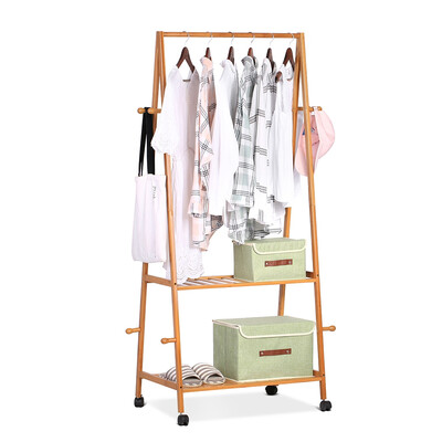 Greensen Multifuctional Bamboo Wardrobe Stand Rack with 8 Coat Hooks 2-tier Shoe Clothes Storage Shelves
Greensen Multifuctional Bamboo Wardrobe Stand Rack with 8 Coat Hooks 2-tier Shoe Clothes Storage Shelves