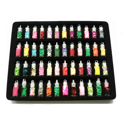 Toponeto Nail Art 48 Colors Glitter Decoration Tips For UV Acrylic System Tips Kit Set
Toponeto Nail Art 48 Colors Glitter Decoration Tips For UV Acrylic System Tips Kit Set
