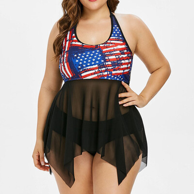 Roseonmyhand Women Plus Size American Flag Set Swimwear Push-Up Padded Bra Swimsuit Beachwear
Roseonmyhand Women Plus Size American Flag Set Swimwear Push-Up Padded Bra Swimsuit Beachwear