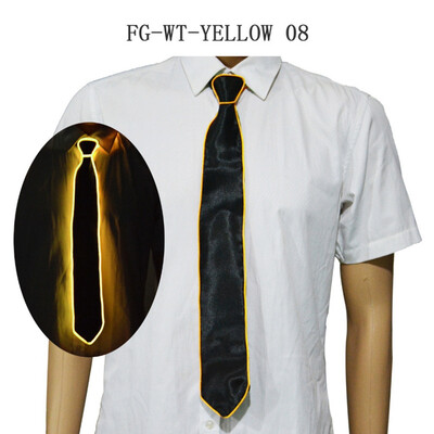 5 Color Design Light EL Tie Light Up LED Tie Glowing Party Decoration For DJ Bar Club Cosplay Show Halloween
5 Color Design Light EL Tie Light Up LED Tie Glowing Party Decoration For DJ Bar Club Cosplay Show Halloween