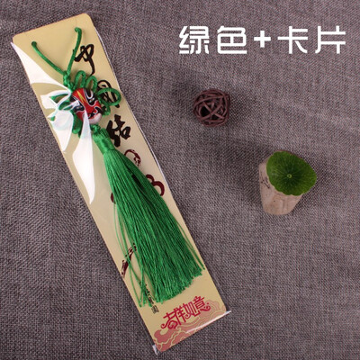 Peking Opera Crystal Facebook Chinese knot pendant creative gift
