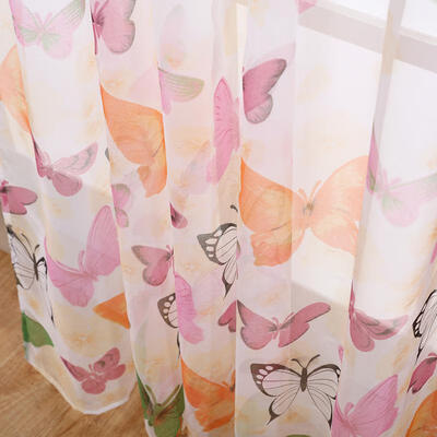 Butterfly Printed Gauze Curtain Durable And Washable Curtain For Home Window Decoration 1m2m
Butterfly Printed Gauze Curtain Durable And Washable Curtain For Home Window Decoration 1m2m