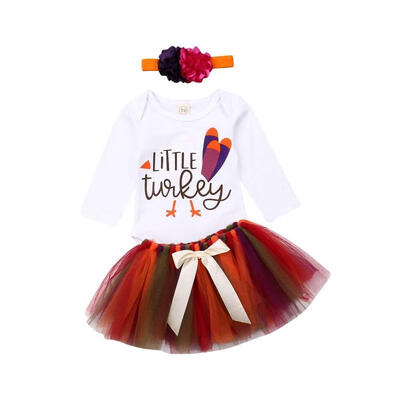 1st Thanksgiving Newborn Baby Girl Long Sleeve Tops Romper Tutu Skirt Headband Clothes Set
1st Thanksgiving Newborn Baby Girl Long Sleeve Tops Romper Tutu Skirt Headband Clothes Set