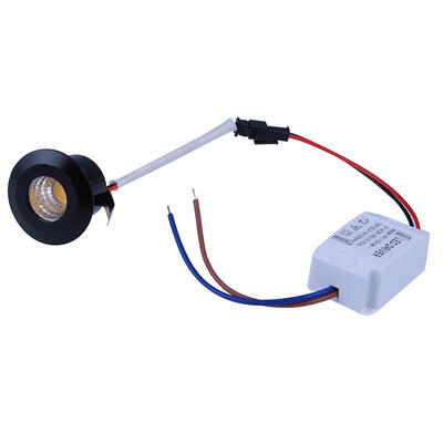 LED Downlights Mini Spot Recessed Dimmable Down Lamp for Cabinet Showcase