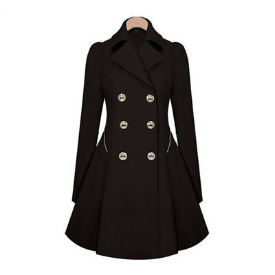 2019 Womens Trench Coat Double-Breasted Coats Bowknot Sashes Outwear Lace Hem
2019 Womens Trench Coat Double-Breasted Coats Bowknot Sashes Outwear Lace Hem