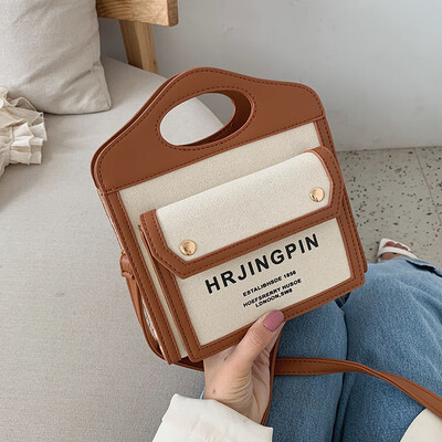 Qiao Bani 2019 new South Korea ulzzang retro wind hit color canvas handbag shoulder diagonal tide handbag
Qiao Bani 2019 new South Korea ulzzang retro wind hit color canvas handbag shoulder diagonal tide handbag