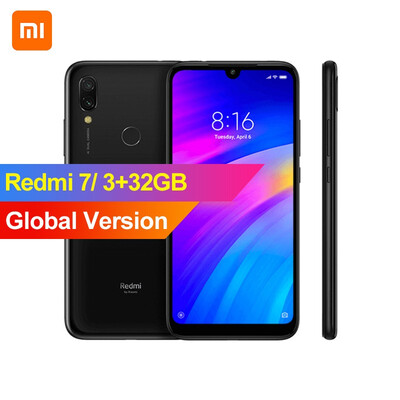 Global Version Xiaomi Redmi 7 3GB RAM 32GB ROM Snapdragon 632 Octa core 4G Mobile phone 626 inch 12MP 2MP Dual Rear Camera
Global Version Xiaomi Redmi 7 3GB RAM 32GB ROM Snapdragon 632 Octa core 4G Mobile phone 626 inch 12MP 2MP Dual Rear Camera