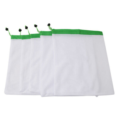 5Pcs Reusable Produce Sacks Bags Grocery Fruit Vegetable Food Mesh Storage Pouch
5Pcs Reusable Produce Sacks Bags Grocery Fruit Vegetable Food Mesh Storage Pouch