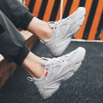 2019 summer trend sports mens shoes mesh breathable casual summer white shoes thick bottom trend old shoes mens tide
2019 summer trend sports mens shoes mesh breathable casual summer white shoes thick bottom trend old shoes mens tide