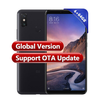 Global version Xiaomi Mi Max 3 4GB RAM 64GB ROM Mobile Phone Snapdragon 636 Octa Core Full Screen 5500mAh B4 B20
Global version Xiaomi Mi Max 3 4GB RAM 64GB ROM Mobile Phone Snapdragon 636 Octa Core Full Screen 5500mAh B4 B20