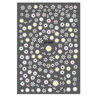 1pc Floral Slider Nail Stickers Decal Nail Art Manicure Adhesive Decor Tip