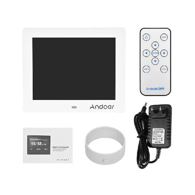 Andoer 8 Inch Digital Alarm & Photo Frame LED Screen Simple Eletronic Photo Album Support ClockPhotoVideo for Elder People With
Andoer 8 Inch Digital Alarm & Photo Frame LED Screen Simple Eletronic Photo Album Support ClockPhotoVideo for Elder People With