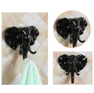 Siaonvr Elephant Head Self Adhesive Wall Door Hook Hanger Bag Keys Sticky Holder BK
Siaonvr Elephant Head Self Adhesive Wall Door Hook Hanger Bag Keys Sticky Holder BK