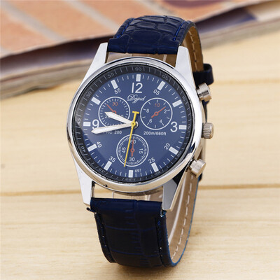 Three-eye geneva belt watch Explosion models Geneva couple models three-eye quartz watch
Three-eye geneva belt watch Explosion models Geneva couple models three-eye quartz watch