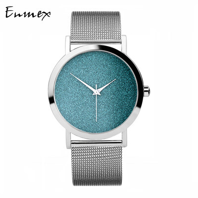 Enmex Water Green Ice Blue Star Temperament Womens Watch Beautiful Simple Design Watch
Enmex Water Green Ice Blue Star Temperament Womens Watch Beautiful Simple Design Watch
