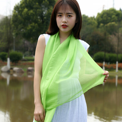 New Korean version of the large solid color simulation silk beach towel ladies scarf pleated chiffon scarf shawl
New Korean version of the large solid color simulation silk beach towel ladies scarf pleated chiffon scarf shawl