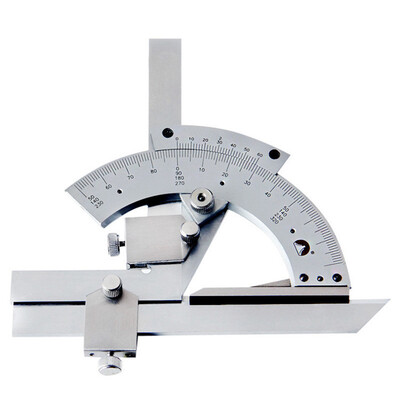 〖Follure〗320° Stainless Steel Bevel Protractor Angle Finder Ruler Precision Universal
〖Follure〗320° Stainless Steel Bevel Protractor Angle Finder Ruler Precision Universal