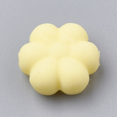 Food Grade Environmental Silicone Beads Chewing Beads For Teethers DIY Nursing Necklaces Making Flowerr ChampagneYellow 14x13
Food Grade Environmental Silicone Beads Chewing Beads For Teethers DIY Nursing Necklaces Making Flowerr ChampagneYellow 14x13