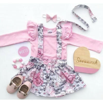 US 3PCS Newborn Baby Girl Autumn Clothes Tops RomperTutu Skirts Dress Outfits
US 3PCS Newborn Baby Girl Autumn Clothes Tops RomperTutu Skirts Dress Outfits