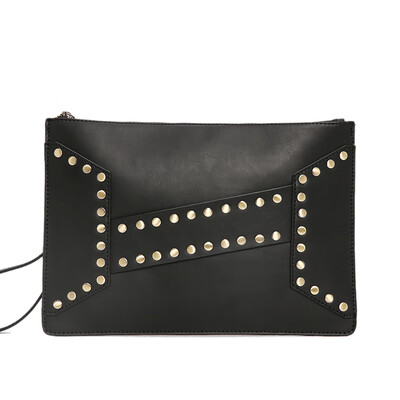 Retro fashion wrist bag tide cool rivet young men&women holding a bag Korean leather hand grab envelope bag
Retro fashion wrist bag tide cool rivet young men&women holding a bag Korean leather hand grab envelope bag