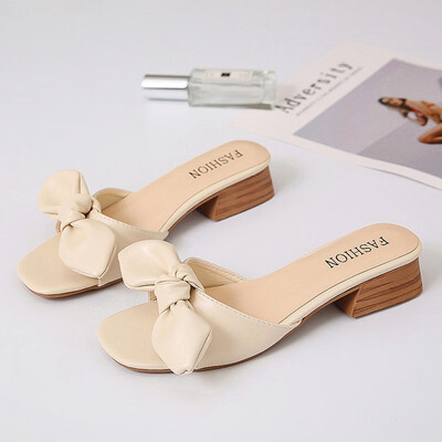 Slipper women 2019 summer new net red sandals bow womens shoes thick heel simple student slippers
Slipper women 2019 summer new net red sandals bow womens shoes thick heel simple student slippers