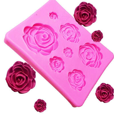 Creative 3D Rose Flower Shape Silicone Fondant Mold Cake Decor Chocolate Kitchen Baking Tools
Creative 3D Rose Flower Shape Silicone Fondant Mold Cake Decor Chocolate Kitchen Baking Tools