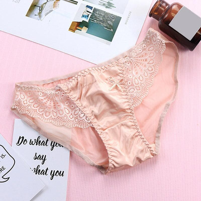 Sexy Women Lace Edge Panties Underwear Soft Briefs Underpants Ultra-Thin Breathable Low Rise Seamless Silk Triangle Briefs
Sexy Women Lace Edge Panties Underwear Soft Briefs Underpants Ultra-Thin Breathable Low Rise Seamless Silk Triangle Briefs