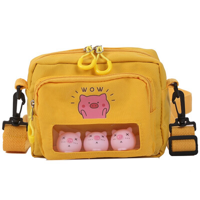 Bag girl bag fashion small oblique bag Xia Han version of personality 100 students lovely ins canvas bag
Bag girl bag fashion small oblique bag Xia Han version of personality 100 students lovely ins canvas bag