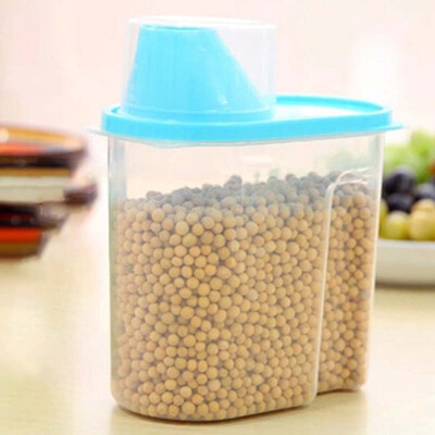 Kitchen Whole Grains Storage Box Storage Tank Household Transparent Plastic Sealed Cans Food Cans
Kitchen Whole Grains Storage Box Storage Tank Household Transparent Plastic Sealed Cans Food Cans