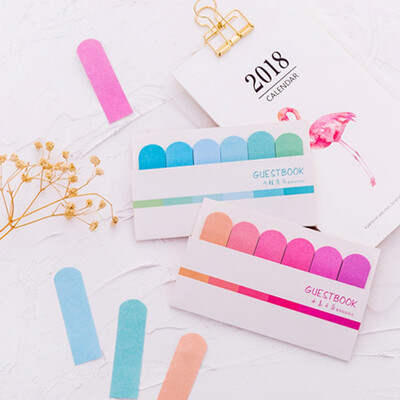 6 Colors Gradient Cute Kawaii Memo Pad Sticky Notes Index Posted It Planner Stickers Notepads Stationery Office School Supplies
6 Colors Gradient Cute Kawaii Memo Pad Sticky Notes Index Posted It Planner Stickers Notepads Stationery Office School Supplies