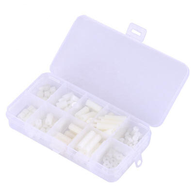 Greensen 120PCS White Nylon Hex Nut & Screw Set Female Male-Female Spacer Nut Assortment Kit
Greensen 120PCS White Nylon Hex Nut & Screw Set Female Male-Female Spacer Nut Assortment Kit