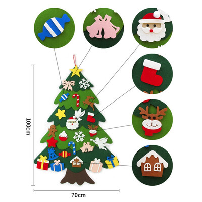 Christmas Children Handmade DIY Toy Felt Stereo Christmas Tree Countdown Calendar Decoration Ornaments Pendant Christmas Tree
Christmas Children Handmade DIY Toy Felt Stereo Christmas Tree Countdown Calendar Decoration Ornaments Pendant Christmas Tree