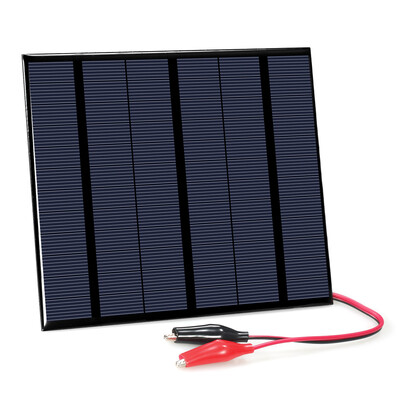35W 18V Polycrystalline Silicon Solar Panel with Alligator Clips Solar Cell for DIY Power Charger
35W 18V Polycrystalline Silicon Solar Panel with Alligator Clips Solar Cell for DIY Power Charger