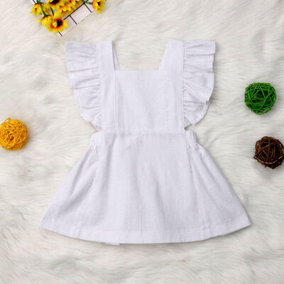 Newborn Kids Baby Girls Summer Solid Color Ruffle Sleeve Party Dress Clothes Casual Sundress
Newborn Kids Baby Girls Summer Solid Color Ruffle Sleeve Party Dress Clothes Casual Sundress