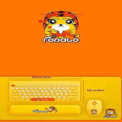 FD LK586 Wireless Membrane Keyboard Mouse Set 78 Keys 1600 DPI 24G Keyboard Mouse Combo Kit for Mac Windows Laptop Notebook Deskt
FD LK586 Wireless Membrane Keyboard Mouse Set 78 Keys 1600 DPI 24G Keyboard Mouse Combo Kit for Mac Windows Laptop Notebook Deskt