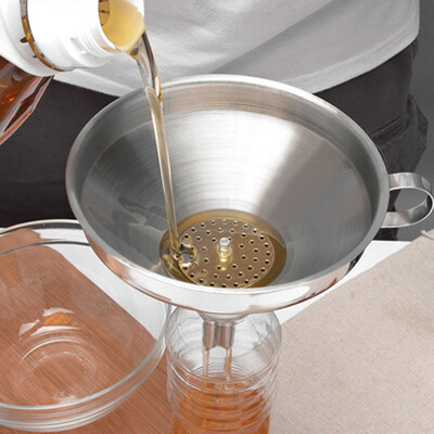 Greensen 10Cm Stainless Steel Filter Funnel Conical Coffee Oil Funnel With Removable Filter Wine FunnelOil Funnel
Greensen 10Cm Stainless Steel Filter Funnel Conical Coffee Oil Funnel With Removable Filter Wine FunnelOil Funnel