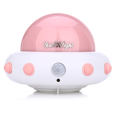 YouOKLight DC 5V 1W Flying Saucer UFO Shaped LED Night Light Motion Sensor Lamp for Kids Nursery Bedroom
YouOKLight DC 5V 1W Flying Saucer UFO Shaped LED Night Light Motion Sensor Lamp for Kids Nursery Bedroom