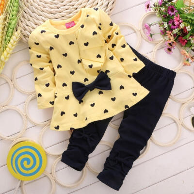 Cute New Kids Baby Girls Heart-shaped 2PCS Clothes Outfits Tops Sweater Pants 2-5 Years
Cute New Kids Baby Girls Heart-shaped 2PCS Clothes Outfits Tops Sweater Pants 2-5 Years