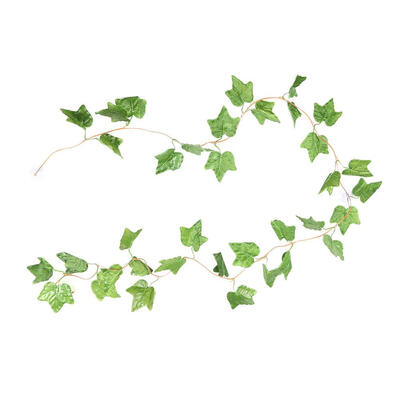 22m Artificial Ivy Leaf Rattan Aquarium Fake Garland Plant Vine Hang Decor