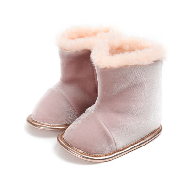 Baby First Walkers Autumn Winter Plus Velvet Warm Sweet Solid Flower Non-slip Baby soft bottom toddler shoes
Baby First Walkers Autumn Winter Plus Velvet Warm Sweet Solid Flower Non-slip Baby soft bottom toddler shoes
