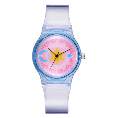 Korean version of the cute&simple transparent watch student casual small fresh pink versatile wrist watch
Korean version of the cute&simple transparent watch student casual small fresh pink versatile wrist watch