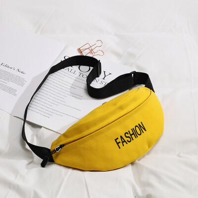 Small chest bag female 2019 new wave Korean version of the wild ins canvas bag summer fashion sports girl Messenger bag
Small chest bag female 2019 new wave Korean version of the wild ins canvas bag summer fashion sports girl Messenger bag