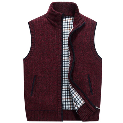Toponeto New Style For Men In Autumn And Winter Pure Fleeced Warm Cardigan Vest Blouse
Toponeto New Style For Men In Autumn And Winter Pure Fleeced Warm Cardigan Vest Blouse
