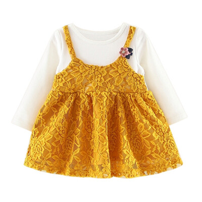 Baby Girl Lace Dress Long Sleeve Girl Solid Dress New Spring Autumn Fashion Children Cotton Clothing Princess Tutu Dress j2
Baby Girl Lace Dress Long Sleeve Girl Solid Dress New Spring Autumn Fashion Children Cotton Clothing Princess Tutu Dress j2