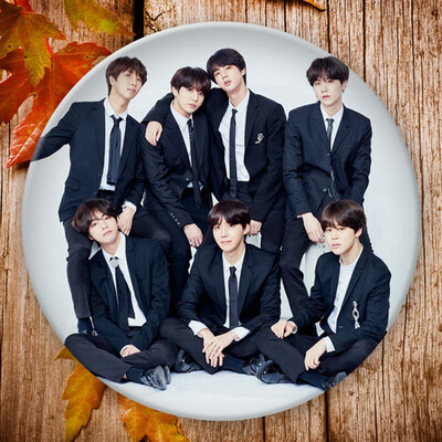 Kpop BTS Bangtan Boys Tinplate Badge Brooch Bag Pendant Boys Girls Accessories Hot Gift for Fans
Kpop BTS Bangtan Boys Tinplate Badge Brooch Bag Pendant Boys Girls Accessories Hot Gift for Fans