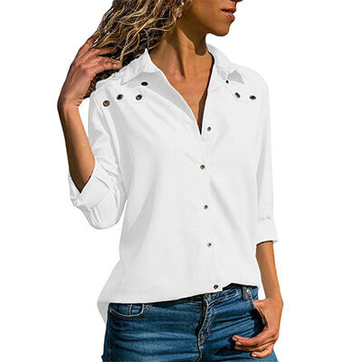 2019 Autumn Women Blouse Office Lady Shirt Female Blouse Tops Long Sleeve Casual Turn-down Collar Female Loose Blouses
2019 Autumn Women Blouse Office Lady Shirt Female Blouse Tops Long Sleeve Casual Turn-down Collar Female Loose Blouses