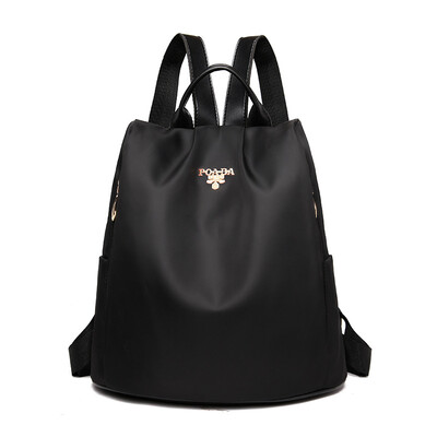 Backpack female fashion tide Oxford cloth canvas personality wild ladies travel leisure backpack
Backpack female fashion tide Oxford cloth canvas personality wild ladies travel leisure backpack
