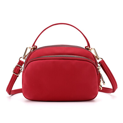 Portable one-shoulder bag lady Mini outdoor inclined bag waterproof nylon bag fashion handbag
Portable one-shoulder bag lady Mini outdoor inclined bag waterproof nylon bag fashion handbag