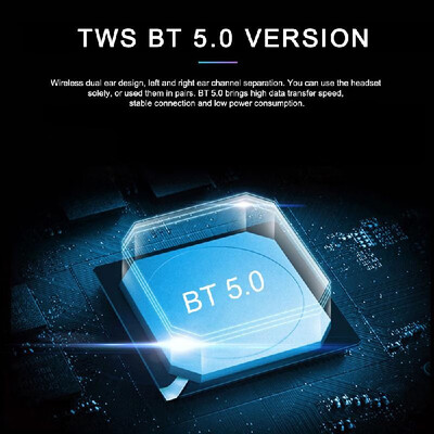 C3 Bluetooth 50 TWS Earbuds BT50 True Wireless Headphones IPX8 Waterproof Touch Control In-ear Stereo Earphones Sports Headset w
C3 Bluetooth 50 TWS Earbuds BT50 True Wireless Headphones IPX8 Waterproof Touch Control In-ear Stereo Earphones Sports Headset w