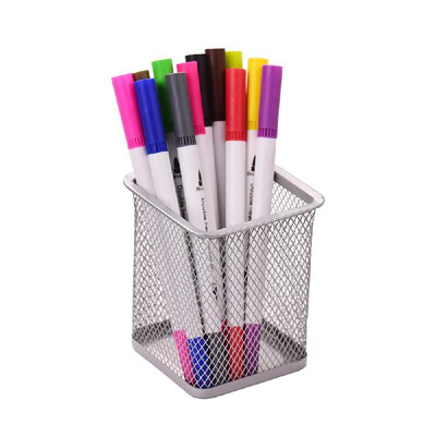 Mesh Pen Pencil Holder Metal Pen Organizer Storage Stationery Container Square Padded Base for Desk School Office
Mesh Pen Pencil Holder Metal Pen Organizer Storage Stationery Container Square Padded Base for Desk School Office
